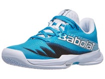 Babolat Jet Premura 2 Padel Cyan Blue/White Junior Shoe