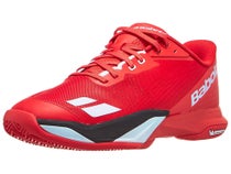 Babolat Jet Mach IV Clay Cherry Tomato/White Men Shoes