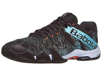 Babolat Jet Movea Padel Herrenschuh Schwarz/Hellblau