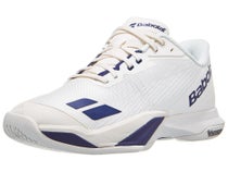 Babolat Jet Mach IV AC Cream/Dark Blue Men's Shoes