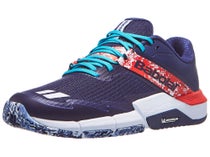 Chaussures de padel Homme Babolat Jet Movea 2 Dark Blue/Chilli Red
