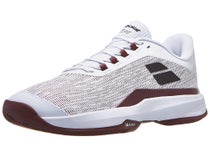 Babolat Jet Tere 2 ALLCOURT Herrenschuh Wei&#xDF;/Burgund