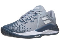 Chaussures Homme Babolat Propulse Fury 3 Gris/Blanc - TOUTES SURFACES