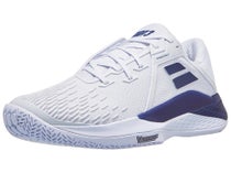 Babolat Propulse Fury 3 AC White/Dark Blue Men's Shoe