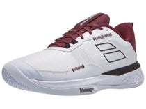 Babolat SFX Evo SANDPLATZ Herrenschuh Wei&#xDF;/Burgund