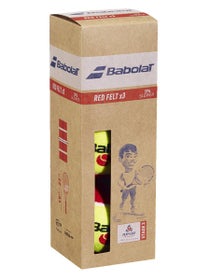 Babolat Red Felt 3 Ball Bag
