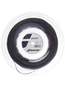 Babolat Synthetic Gut 16/1.30 Tennis String Reel (Black)