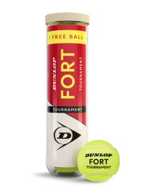 Dunlop Fort Tournament One Ball Free 4B Can