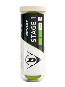 Tubo da 3 Palline Dunlop Stage 1 Verde