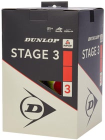 Palline Dunlop Stage 3 Rosso - Conf. da 12 