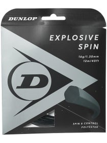 Dunlop Explosive Spin 16G (1.30) Black String