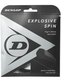 Dunlop Explosive Spin 17G (1.25) Black String