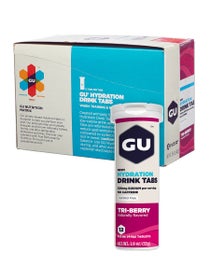 8 Tubes de 12 Comprim&#xE9;s GU Electrolyte Drink pour boissons &#xE9;nerg&#xE9;tiques