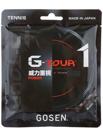 Cordage Gosen G Tour 1 1,25 mm Noir