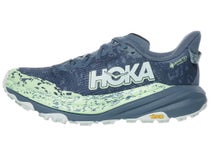 HOKA Speedgoat 6 GTX Women's Shoes Thunder Cloud/Mint