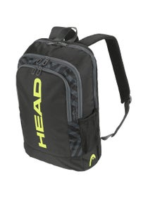 Head Base Tennisrucksack 17L Schwarz/Gelb