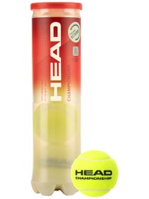 Tube de 4 Balles Head Championship