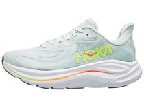 Zapatillas mujer HOKA Clifton 10 Sea Glass/Neon Flame AJUSTE ANCHO