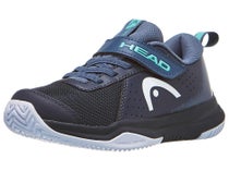 HEAD Sprint Velcro 4.0 AC Blueberry/Teal Junior Shoes