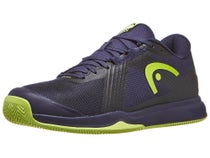 Scarpe HEAD Sprint Team 4.0 Navy/Lime Uomo - TERRA BATTUTA