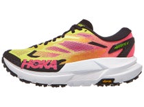 Chaussures Femme HOKA Mafate X Neon Hoka Citrus/Neon Rose
