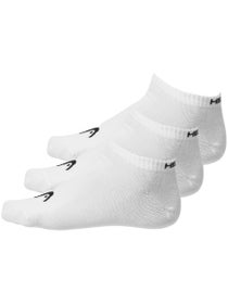 3 paires de chaussettes HEAD Training Sneaker 3 blanches