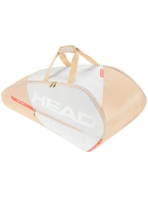 Head Tour 9er-Schl&#xE4;gertasche L Wei&#xDF;/Korallenrot