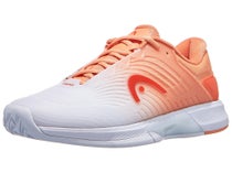 Chaussures Femmes HEAD Revolt Pro 4.5 Coral/White - TOUTES SURFACES