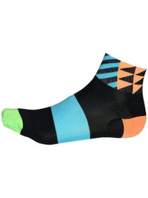 Incylence UL Low Cut Elements Laufsocken Schwarz/Cyan