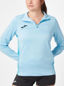 Maglia a manica lunga con mezza cerniera Joma Winner Donna