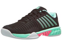 Chaussures Femme K-Swiss Express Light 3 Blk/Mint/Pink MOQUETTE