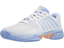 Chaussures Femme K-Swiss Express Light 3 Blanc/Peach - TERRE BATTUE