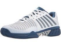 Zapatillas hombre K-Swiss Express Light 3 Blanco/Teal TIERRA BATIDA