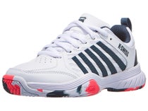 K-Swiss Court Express 2 AC Whi/Stargaze/Neon Jr Shoes