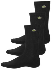 Calcetines Lacoste - Pack de 3 (Negro)