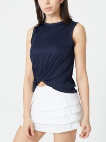 D&#xE9;bardeur Femme Lucky in Love Twist Front Bleu marine