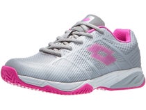 Lotto Mirage 300 III ALR Vapor Gray/Pink Junior Shoe