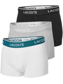 Lacoste Men's 3-Pack Cotton Boxer Shorts