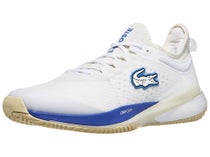 Lacoste AG-LT 23 Lite SANDPLATZ Herrenschuh Wei&#xDF;/Blau