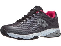 Chaussures Homme Lotto Mirage 300 Noir/Blanc/Rouge - TERRE BATTUE