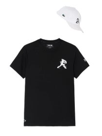 Lacoste Men's Fall Novak Fan Pack - T-Shirt + Hat