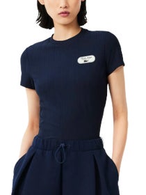 T-Shirt Femme Lacoste Heritage Automne
