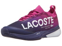 Chaussures Femme Lacoste AG-LT 25 Lite Pink/Dark Blue Women's Shoes- TERRE BATTUE