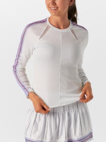Haut &#xE0; manches longues Femme Lucky in Love Lavender Love