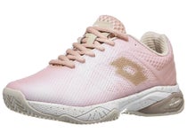 Chaussures Femme Lotto Mirage 300 White/Light Pink - TERRE BATTUE