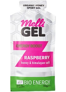 MelliGel Organic Honey Sport Gel (1x 32g) Raspberry