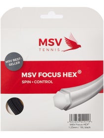 Set de cordaje MSV Focus HEX 1,23 mm