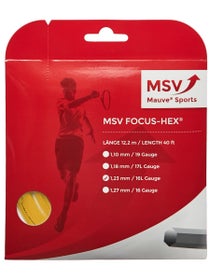 MSV Focus HEX 1.23mm Tennissaite - 12.2m Set
