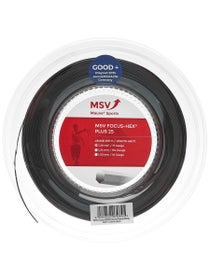 Bobina de cordaje MSV Focus HEX Plus 25 1,20 mm - Negro (200 m)