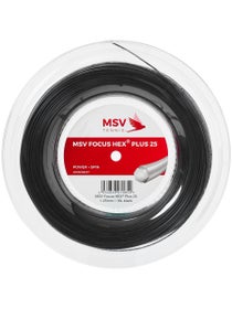 Bobina de cordaje MSV Focus HEX PLUS 25 1,25 mm  - 200 m